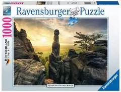 Puzzle 1000 p - Monolithe, Montagnes de grès de l'Elbe - Image 1 - Cliquer pour agrandir