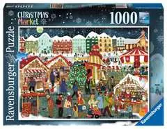Puzzle 1000 p - Le marché de Noël - Image 1 - Cliquer pour agrandir