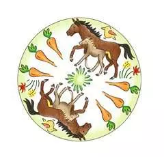 Mandala  - midi - Horses - Image 3 - Cliquer pour agrandir