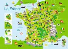 Nathan puzzle 100 p - Carte de France - Image 2 - Cliquer pour agrandir