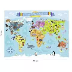Nathan puzzle 150 p - Carte du monde - Image 4 - Cliquer pour agrandir