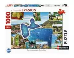 Nathan puzzle 1000 p - Carte postale de La Guadeloupe - Image 1 - Cliquer pour agrandir