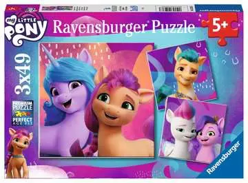 Puzzles 3x49 p - Magnifiques poneys / My Little Pony Puzzle;Puzzle enfant - Image 1 - Ravensburger