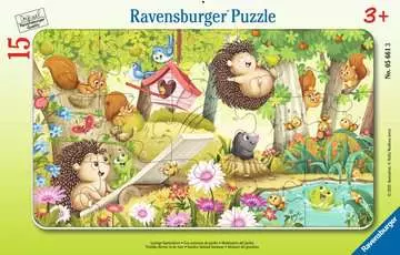Puzzle cadre 15 p - Les animaux du jardin Puzzle;Puzzle enfant - Image 2 - Ravensburger