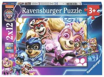 Puzzles 2x12 p - Une équipe indestructible / Paw Patrol film 2 Puzzle;Puzzle enfant - Image 1 - Ravensburger