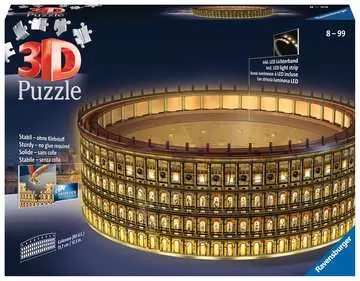 Puzzle 3D Colisée illuminé Puzzle 3D;Puzzles 3D Objets iconiques - Image 1 - Ravensburger