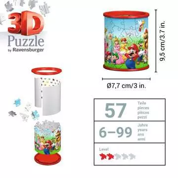 Pot à crayons - Super Mario Puzzle 3D;Puzzles 3D Objets à fonction - Image 5 - Ravensburger