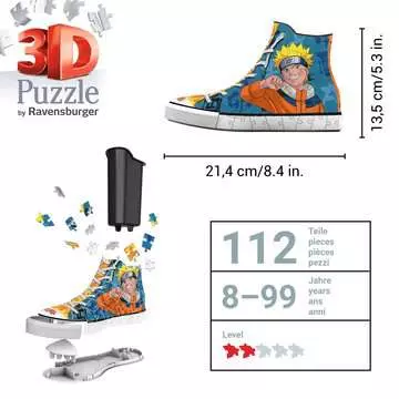 Sneaker - Naruto Puzzle 3D;Puzzles 3D Objets à fonction - Image 5 - Ravensburger