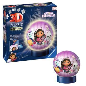 JURASSIC WORLD Puzzle 3D Ball 72 pieces - Ravensburger - Puzzle enfant 3D  sans colle - Des 6 ans