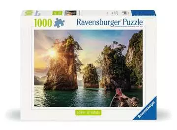 Puzzle 1000 p - Lac de Cheow Lan, Thaïlande Puzzle;Puzzle adulte - Image 1 - Ravensburger