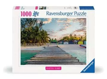 Puzzle 1000 p - Île des Caraïbes (Puzzle Highlights, Îles de rêve) Puzzle;Puzzle adulte - Image 1 - Ravensburger