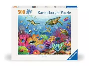 Puzzle 500 p - Eaux tropicales Puzzle;Puzzle adulte - Image 1 - Ravensburger