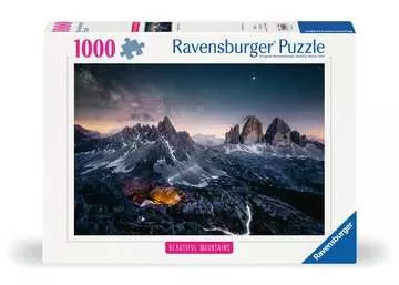 Les Tre Cime di lavaredo, Dolomites (Puzzle Highlights) Puzzle;Puzzle adulte - Image 1 - Ravensburger