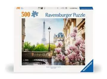 Puzzle 500 p - Le printemps à Paris Puzzle;Puzzle adulte - Image 1 - Ravensburger