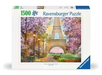 Puzzle 1500 p - Amour à Paris Puzzle;Puzzle adulte - Image 1 - Ravensburger