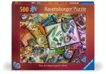 Puzzle 500 p - Le bureau de l archéologue Puzzle;Puzzle adulte - Image 1 - Ravensburger
