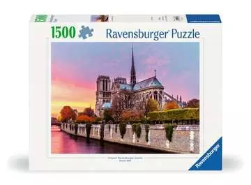 Puzzle 1500 p - Pittoresque Notre-Dame Puzzle;Puzzle adulte - Image 1 - Ravensburger