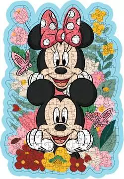 Puzzle en bois - Forme - 300 p - Mickey et Minnie Puzzle;Puzzle adulte - Image 2 - Ravensburger