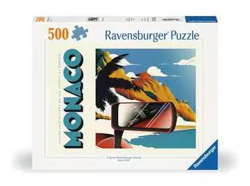 Puzzle 500 p - Formule 1, Monaco Puzzle;Puzzle adulte - Image 1 - Ravensburger