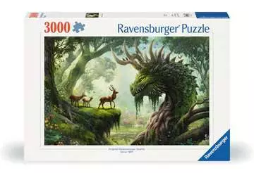 Puzzle 3000 p - Le réveil du dragon Puzzle;Puzzle adulte - Image 1 - Ravensburger