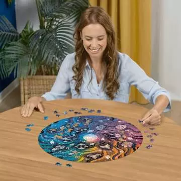 Puzzle rond 500 p - Astrologie (Circle of Colors) Puzzle;Puzzle adulte - Image 3 - Ravensburger