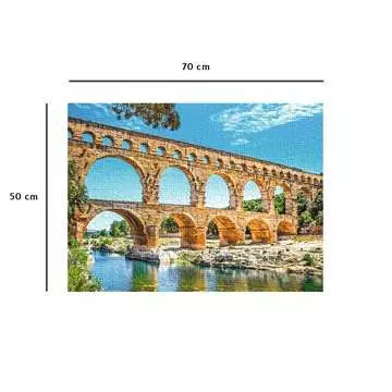 Le pont du Gard / Des racines et des ailes Puzzle Nathan;Puzzle adulte - Image 8 - Ravensburger