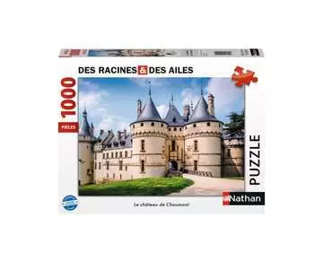 Nathan puzzle 1000 p - Le château de Chaumont / Des racines et des ailes Puzzle Nathan;Puzzle adulte - Image 1 - Ravensburger