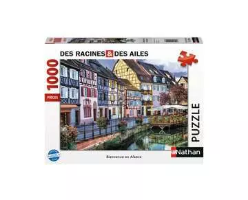 Bienvenue en Alsace / Des racines et des ailes Puzzle Nathan;Puzzle adulte - Image 1 - Ravensburger