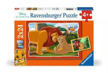 Puzzles 2x24 p - L histoire de la vie / Disney Le Roi Lion Puzzle;Puzzle enfant - Image 1 - Ravensburger