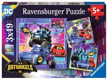 Puzzles 3x49 p - Appel à tous les Batwheels ! Puzzle;Puzzle enfant - Image 1 - Ravensburger