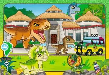 Puzzles 2x24 p - Vivre en terre sauvage / Jurassic World Explorers Puzzle;Puzzle enfant - Image 2 - Ravensburger