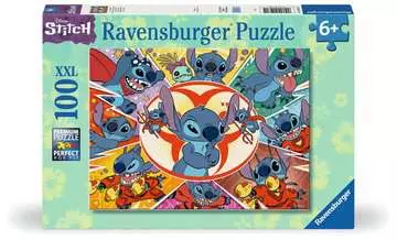 Puzzle 100 p XXL - Dans mon propre univers / Disney Stitch Puzzle;Puzzle enfant - Image 1 - Ravensburger
