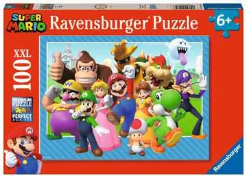 Puzzle 100 p XXL - Let s-a-go ! / Super Mario Puzzle;Puzzle enfant - Image 1 - Ravensburger