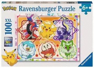 Puzzle 100 p XXL - Pokémon Écarlate et Violet Puzzle;Puzzle enfant - Image 1 - Ravensburger