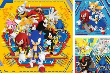 Puzzles 3x49 p - Les aventures de Sonic Puzzle;Puzzle enfant - Image 5 - Ravensburger