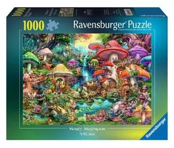 Puzzle 1000 p - Le village de champignons / Aimee Stewart Puzzle;Puzzle adulte - Image 1 - Ravensburger