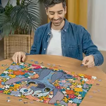Puzzle 1000 p -  Stitch et Souillon Puzzle;Puzzle adulte - Image 3 - Ravensburger