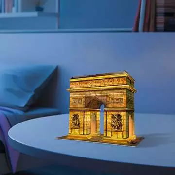 Puzzle 3D Arc de Triomphe illuminé Puzzle 3D;Puzzles 3D Objets iconiques - Image 7 - Ravensburger