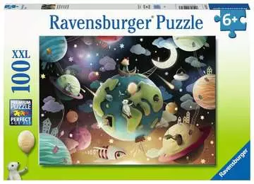 Puzzle 100 p XXL - Planètes fantastiques / Demelsa Haughton Puzzle;Puzzle enfant - Image 1 - Ravensburger