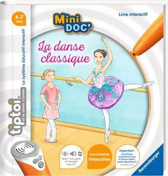 tiptoi® Mini Doc   La danse classique tiptoi®;Livres tiptoi® - Image 1 - Ravensburger