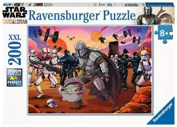 Puzzle 200 p XXL - La confrontation / Star Wars The Mandalorian Puzzle;Puzzle enfant - Image 1 - Ravensburger