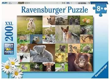 Puzzle 200 p XXL - Adorables bébés animaux Puzzle;Puzzle enfant - Image 1 - Ravensburger