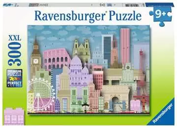 Puzzle 300 p XXL - Europe colorée Puzzle;Puzzle enfant - Image 1 - Ravensburger