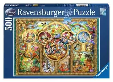 Puzzle 500 p - Famille Disney Puzzle;Puzzle adulte - Image 1 - Ravensburger
