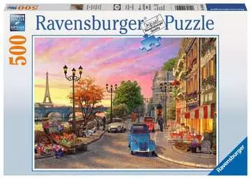 Puzzle 500 p - Promenade à Paris Puzzle;Puzzle adulte - Image 1 - Ravensburger