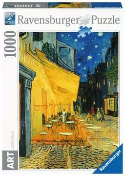 Puzzle 1000 p Art collection - Terrasse de café, le soir / Vincent Van Gogh Puzzle;Puzzle adulte - Image 1 - Ravensburger