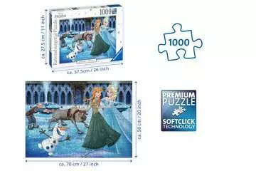 Puzzle 1000 p - La Reine des Neiges (Collection Disney) Puzzle;Puzzle adulte - Image 3 - Ravensburger