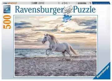 Puzzle 500 p - Cheval sur la plage Puzzle;Puzzle adulte - Image 1 - Ravensburger