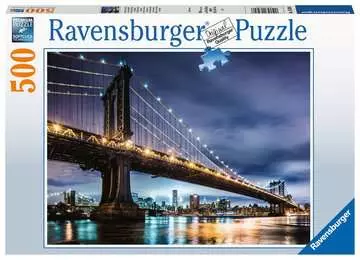 Puzzle 500 p - New York, la ville qui ne dort jamais Puzzle;Puzzle adulte - Image 1 - Ravensburger