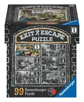 Escape Puzzle 99 p - La cuisine du manoir Puzzle;Puzzle adulte - Image 1 - Ravensburger